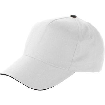 Cappellino 5 pannelli, in cotone Beau