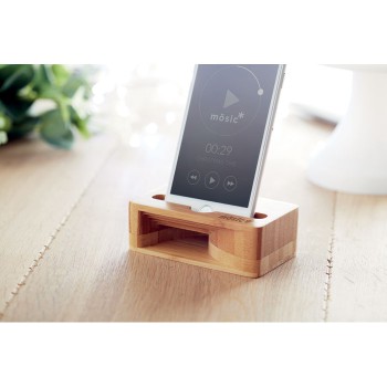 Speaker altoparlante personalizzato con logo - CARACOL - Stand per smartphone