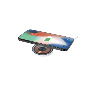 Gadget per smartphone personalizzato con logo - CARICABATTERIE WIRELESS