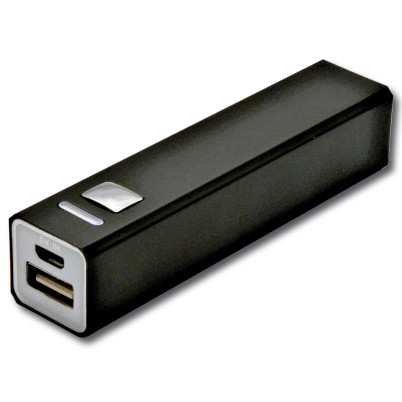 Caricatore per cellulare capacita' 2200 mAh, input/output DCV-1.0A confezione scatola singola.