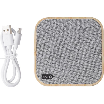 Caricatore wireless Moses | Bambù | rPET | 15W