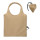 Shopping Bag Pieghevole personalizzabile in cotone riciclato e RPET