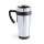 Tazza personalizzabile in acciaio inox 450 ml con coperchio dispenser