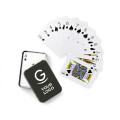 Carte da gioco francesi personalizzate confezione latta resistente durata