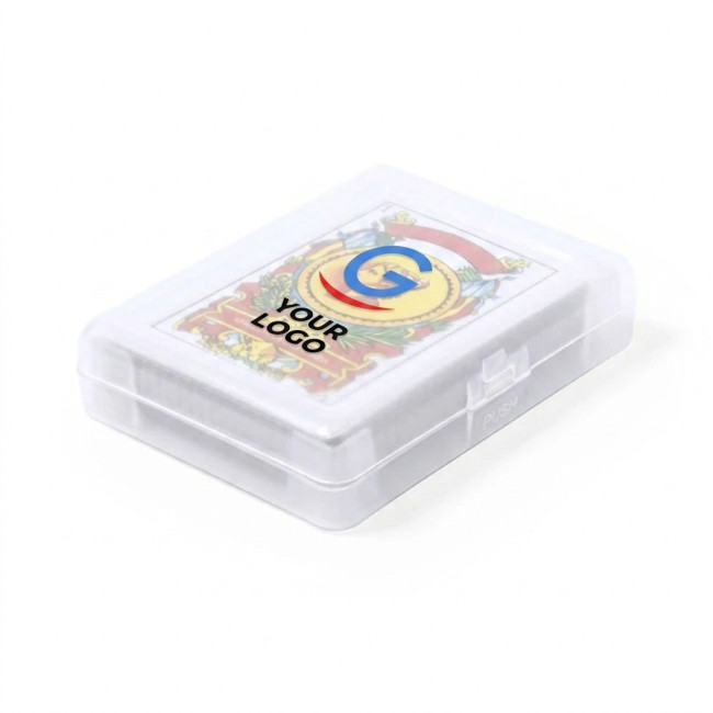Carte da gioco personalizzate - Carte da gioco spagnole personalizzabili 50 pezzi con custodia resistente