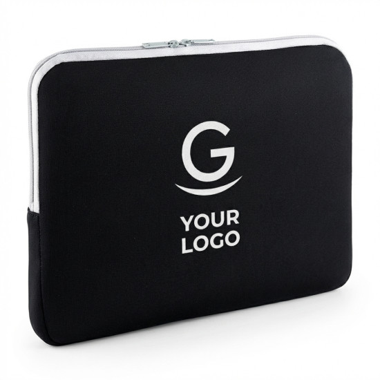 Cartella congresso personalizzabile con chiusura a cerniera e compatibilità laptop 15"