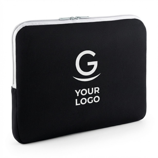 Custodie per laptop personalizzabili - Cartella congresso personalizzabile con chiusura a cerniera e compatibilità laptop 15"