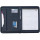 Portablocco formato A4 personalizzabile Impression con chiusura lampo e PVC resistente