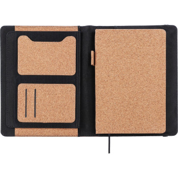 gadget ecologici con logo - Cartella in sughero formato +/- A5 Franklin