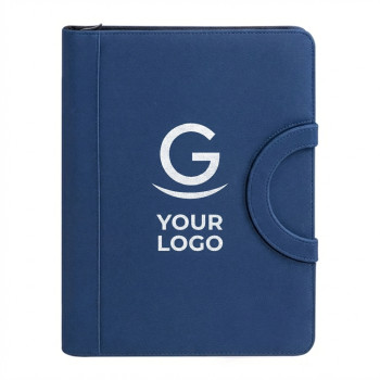 Cartella portadocumenti personalizzabile con chiusura a cerniera e manici robusti