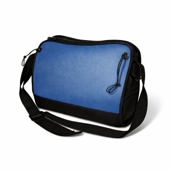 Borse personalizzate con logo - Cartella portadocumenti personalizzabile in pvc con chiusura a zip e tracolla