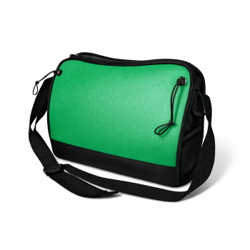 Borse personalizzate con logo - Cartella portadocumenti personalizzabile in pvc con chiusura a zip e tracolla