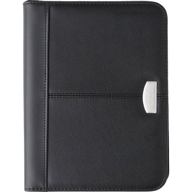 Portablocchi Personalizzati - Cartella Rosa | Cuoio rigenerato | A5 | Con blocco note