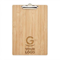 Cartellina personalizzabile in bamboo formato A4 naturale leggera resistente