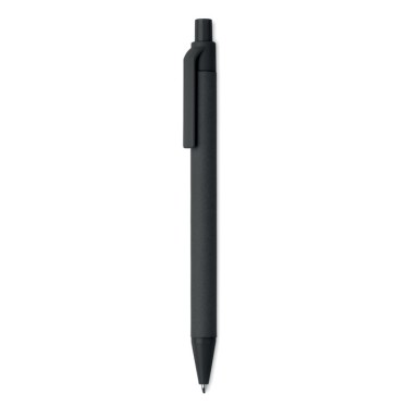 Penna economica personalizzata con logo - CARTOON COLOURED - Penna a sfera in PLA di mais