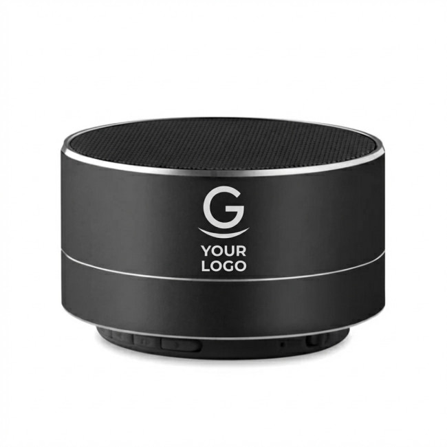 Speaker altoparlante personalizzato con logo - Cassa speaker wireless compatta con Bluetooth 4.2 e batteria integrata