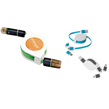 Cavi ricarica smartphone personalizzati con logo - Cavetto