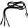 Cavo di ricarica personalizzabile Impression nylon con connettori universali