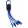 Set Cavi Personalizzabile Impression 4 in 1 con Moschettone e Led