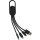Set Cavi Personalizzabile Impression 4 in 1 con Moschettone e Led