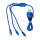 Cavo per la ricarica personalizzato Impression con rivestimento in nylon intrecciato