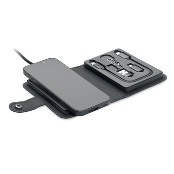 Cavi ricarica smartphone personalizzati con logo - CAWATT - Set di connettori per cavi 4 in 1