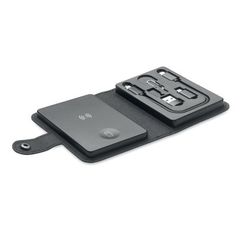 Cavi ricarica smartphone personalizzati con logo - CAWATT - Set di connettori per cavi 4 in 1