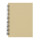 Taccuino planner mensile cartone riciclato 80 fogli rigati