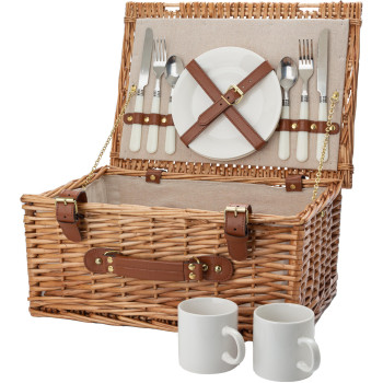 Gadget estivi personalizzati con logo - Cestino da picnic per 2 persone Effie