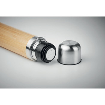 Thermos personalizzato - CHAN BAMBOO - Thermos rivestito in bamboo