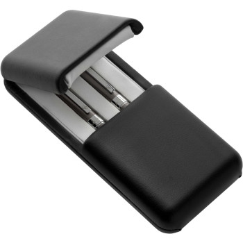 Penna di lusso elegante di qualità personalizzata con logo - Charles Dickens®, set scrittura in metallo Alan