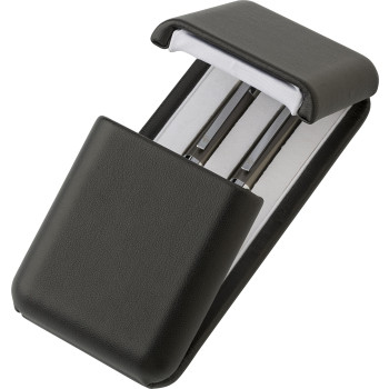 Penna di lusso elegante di qualità personalizzata con logo - Charles Dickens®, set scrittura in metallo Alan