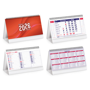 Calendari da tavolo personalizzati con logo - CHART TABLE
