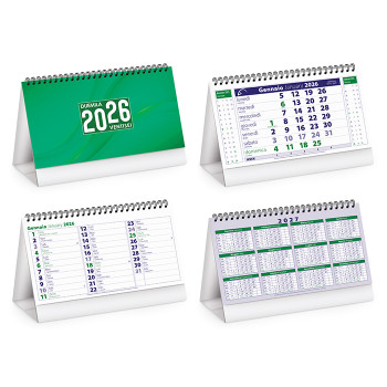 Calendari da tavolo personalizzati con logo - CHART TABLE