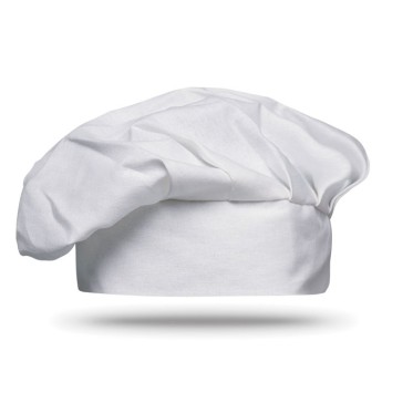 Presine e guanti cucina personalizzati con logo - CHEF - Cappello da cuoco in cotone (1