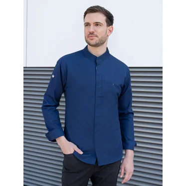 Chef Jacket personalizzabile Karlowsky con bottoni a pressione e tasche funzionali