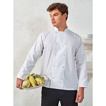 Chef's LS Coolchecker Jacket With Mesh Back Panel ack Panel
