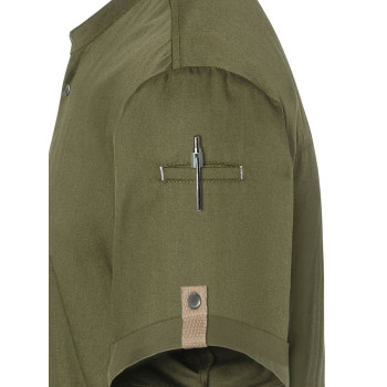 Chefs Jacket Short-Sleeve Green Generation