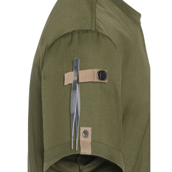 Chefs Jacket Short-Sleeve Green Generation
