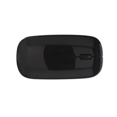 Mouse ottico wireless personalizzabile corpo in ABS riciclato certificato RCS