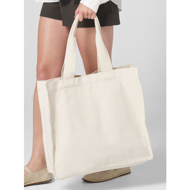 Shopper personalizzate con logo - Chevron Handle Shopper