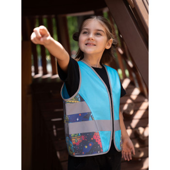 Children's Safety Vest Action