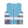 Children's Safety Vest personalizzabile Korntex alta visibilità galattico riflettente