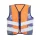 Children's Safety Vest personalizzabile Korntex ad alta visibilità con cerniera