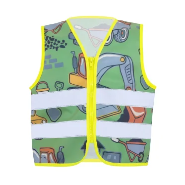 Gilet Alta Visibilità Safety Vest personalizzato Korntex con strisce riflettenti