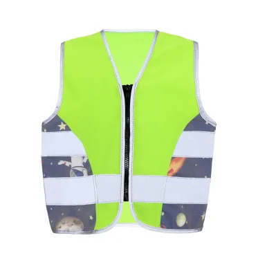 Gilet sicurezza bambini personalizzabile Korntex alta visibilità riflettente