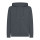Felpa con cappuccio personalizzabile Black Spider in cotone organic
