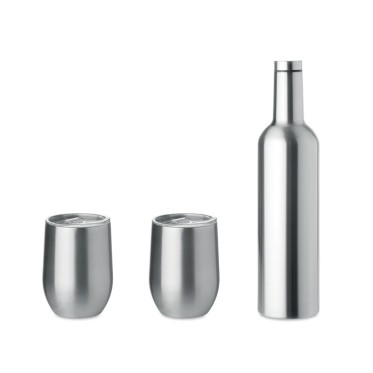 Gadget per cucina e casa regalo aziendale per la casa - CHIN SET - Set bottiglia e tazze