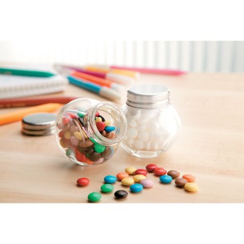Caramelle cioccolatini personalizzati con logo - CHOCKY - Barattolo con caramelle