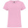 T-shirt personalizzabile donna con girocollo in tessuto